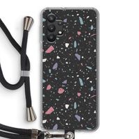 Terrazzo N°16: Samsung Galaxy A32 5G Transparant Hoesje met koord