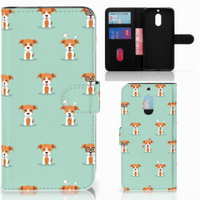 Nokia 6 Telefoonhoesje met Pasjes Pups - thumbnail