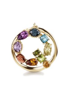 Dolce & Gabbana bague Rainbow Alphabet Q en or 18ct