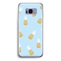 Ananasjes: Samsung Galaxy S8 Transparant Hoesje Ananasjes: Samsung Galaxy S8 Transparant Hoesje