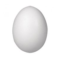 Eieren van piepschuim 8 cm   -