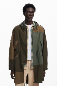 Multitone parka - GREEN - S