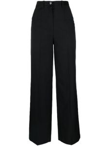 Sonia Rykiel pantalon de tailleur à coupe droite - Noir