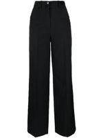 Sonia Rykiel pantalon de tailleur à coupe droite - Noir