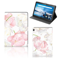 Lenovo Tablet M10 Tablet Cover Lovely Flowers - thumbnail