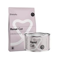 Vetality Renal Cat - 4 kg + 6 x 100 g Renal Cat Wet