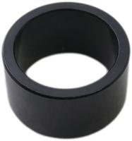 Ahead spacer 1-1/8" 20 mm - zwart (1 stuk)
