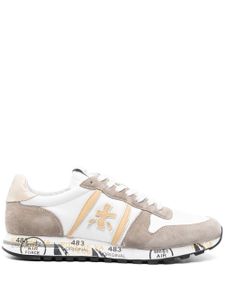 Premiata baskets Eric en cuir - Tons neutres