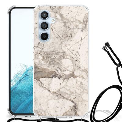 Samsung Galaxy A54 5G Anti-Shock Hoesje Marmer Beige Samsung Galaxy A54 5G Anti-Shock Hoesje Marmer Beige