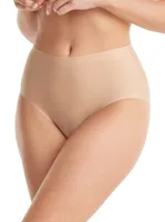 Secrets High Leg slip - Invisible - Naadloze hoge taille slip - Hoog opgesneden - S - Huidskleur - Onderbroek - Ondergoed - S - Onderbroek - - S -