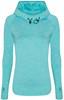 Just Cool JC038 Women´s Cool Cowl Neck Top - Ocean Melange - M