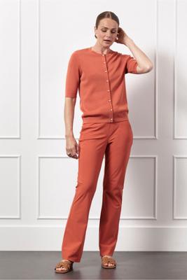 Flair drawstring trousers - ginger spice - 12996