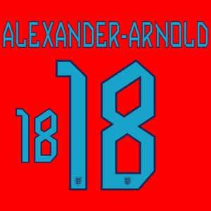 Alexander-Arnold 18 (Officiële Engeland Away Bedrukking 2022-2023)