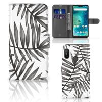 Xiaomi Mi A2 Lite Hoesje Leaves Grey