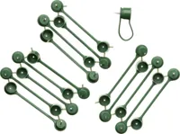 Plantenklemmen groen d15mm 15st