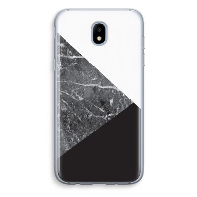 Combinatie marmer: Samsung Galaxy J5 (2017) Transparant Hoesje