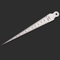 Wig Feeler gap 1-15mm dik roestvrijstaal liniaal inspectie taper gauge metrische keizerlijke maatregel tool