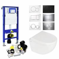 Geberit Up320 Toiletset 23 Megasplash Zero Compact Met Bril En Drukplaat