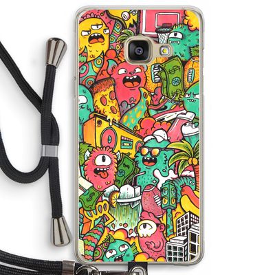 Vexx City: Samsung Galaxy A3 (2016) Transparant Hoesje met koord