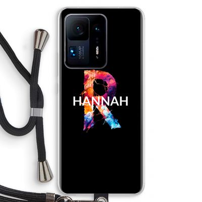 Abstract Spectrum: Xiaomi Mi Mix 4 Transparant Hoesje met koord