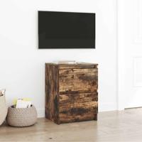 Tv-meubel 40x35x54 cm spaanplaat gerookt eikenkleurig