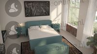 Elektrische boxspring 200 x 190 cm- stofkleur 7017