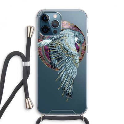 Golden Falcon: iPhone 12 Pro Max Transparant Hoesje met koord