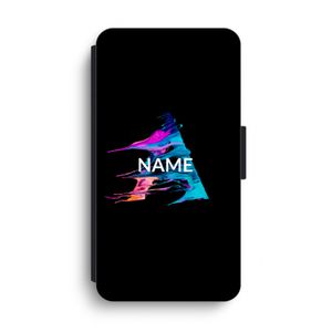 Abstract Spectrum: iPhone XS Max Flip Hoesje
