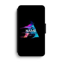 Abstract Spectrum: iPhone XS Max Flip Hoesje