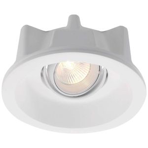 Deko Light Einbauring 150 GU5.3 110503 Plafondinbouwring LED, Halogeen GU5.3, MR16 50 W Wit