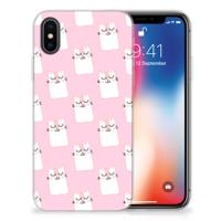 Apple iPhone X | Xs | TPU Hoesje | Sleeping Cats