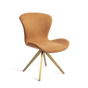 Jesper Home Eetkamerstoel 'Moji' Turn Gold, Draaibaar, kleur Flax and Hay