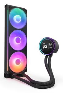 NZXT Kraken Elite 360 RGB Processor Alles-in-één vloeistofkoeler 12 cm Zwart 1 stuk(s)