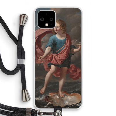 Soap Bubbles: Pixel 4 Transparant Hoesje met koord