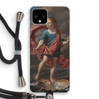 Soap Bubbles: Pixel 4 Transparant Hoesje met koord