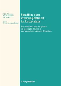 Straffen voor vuurwapenbezit in Rotterdam - V.J.H. Mooren, P.A.M. Verrest, V.K. Boer - ebook