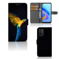 OPPO A76 | A96 | Telefoonhoesje | Met pasjeshouder | Papegaai
