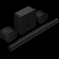 SONOS Sonos Ultieme meeslepende set met Arc Ultra + Sub 4 + 2x Era 300 - Zwart