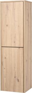 Saqu Lima halfhoge kast excl. greep 35x34x120cm naturel eiken