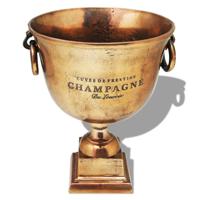 VidaXL Prijzenbeker champagnekoeler koperbruin VidaXL Prijzenbeker champagnekoeler koperbruin