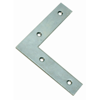 GB rechte raamhoek 80x17x1.5 verzinkt | 100 stuks - 17233080