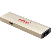 ROLINE GOLD Adapter USB Type C - HDMI, female/female, PD (60W)
