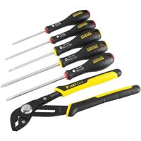 Set van 6 gereedschappen - - STANLEY FATMAX - FMHT0-62639 - Stekkerdoostang 250 mm + elektricien schroevendraaier + kruiskop