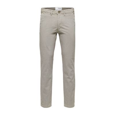 SELECTED HOMME gemêleerde slim fit chino Miles moonstruck