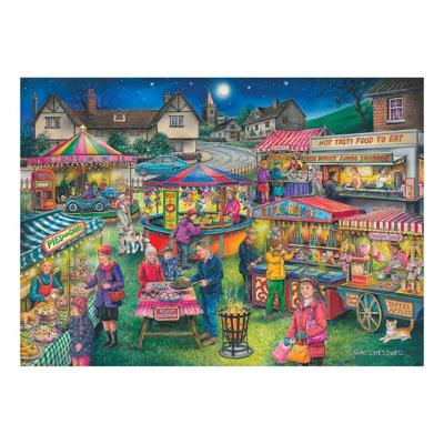 Village Fayre Puzzel 500 XL Stukjes Find The Difference