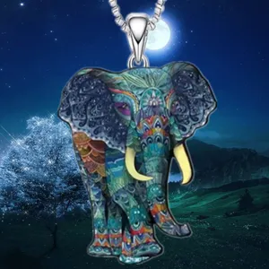 Indische olifant ketting - Sieraden - Spiritueelboek.nl