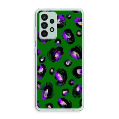 Green Cheetah: Samsung Galaxy A52s 5G Transparant Hoesje