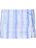 FEBEN minijupe The Read - Bleu