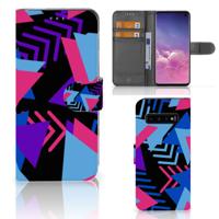 Samsung Galaxy S10 | Book Case | Funky Triangle