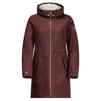 Jack wolfskin Rocky Point Dames Parka Cordovan Red M - thumbnail
